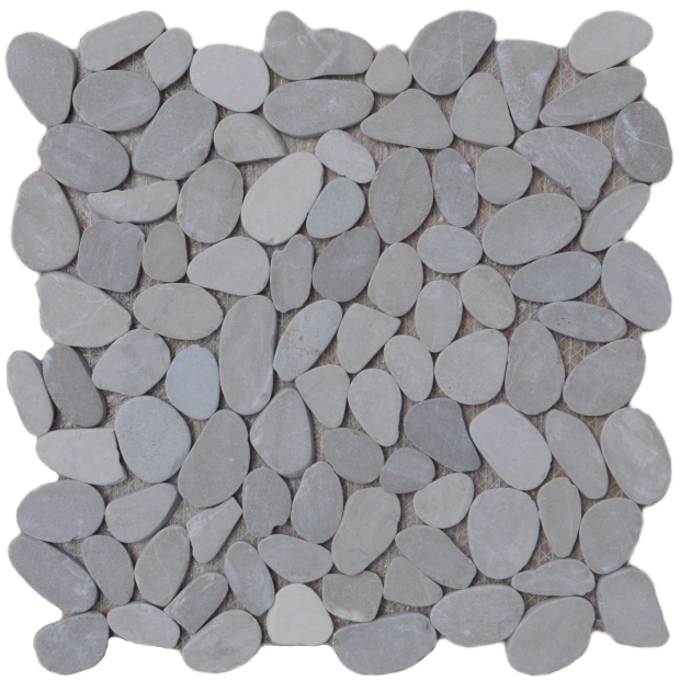 YAS015 withe beige circle flat mosaic.jpg